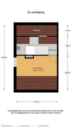 Floorplan - Oleanderstraat 10, 1338 WL Almere